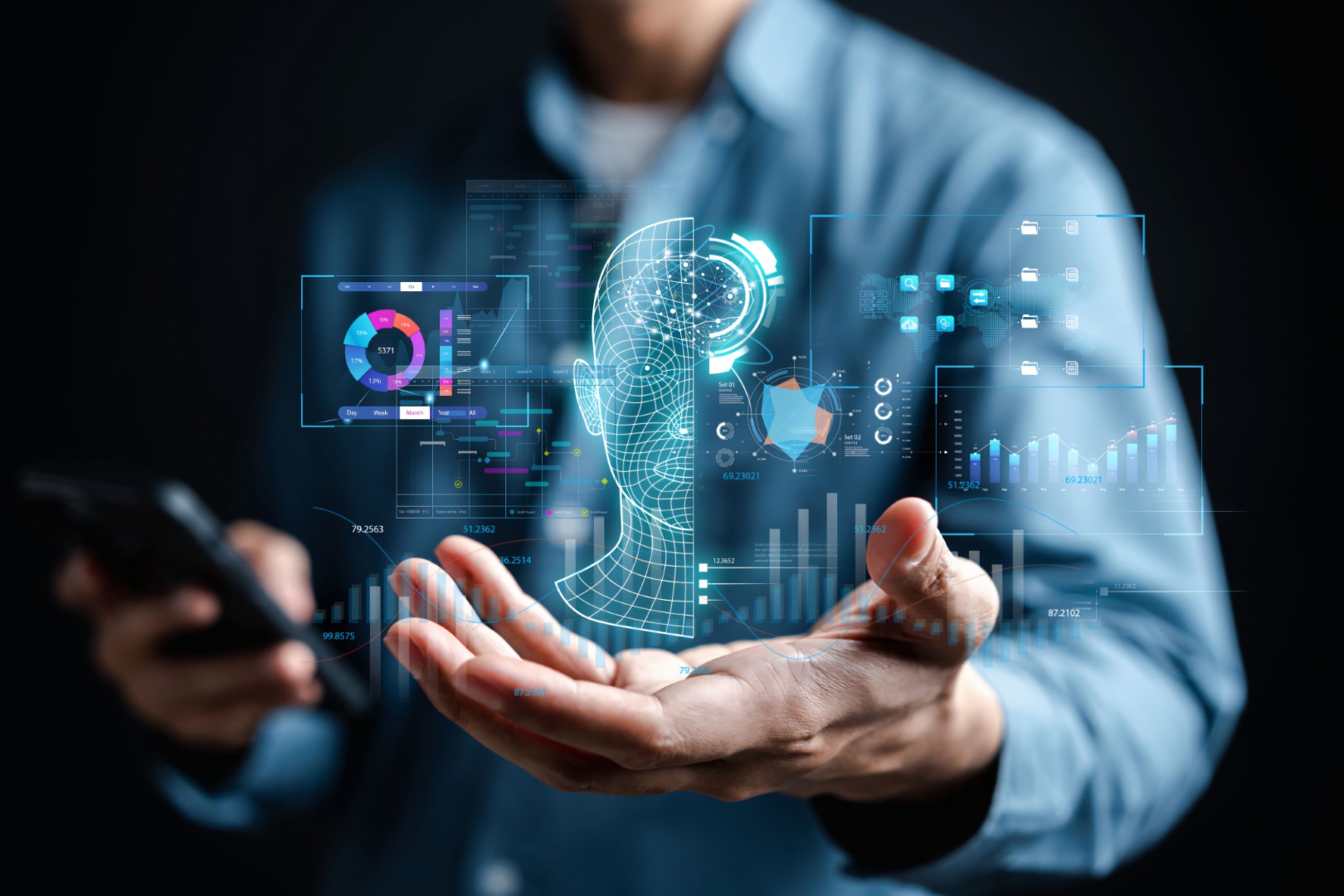 Ecossistema de IA dados e automacao corporativa